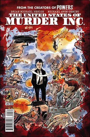 United States of Murder Inc. issue 5-C Matt Kindt Cover