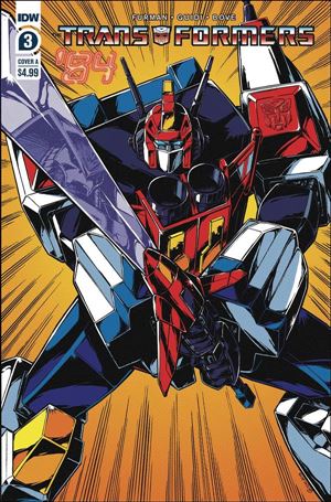 Transformers '84 issue 3 Guido Guidi Cover