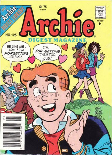 Archie Comics Digest Magazine issue 125-Z-INVALID