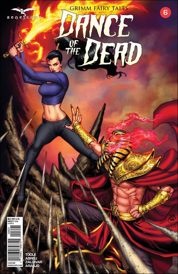 Grimm Fairy Tales: Dance of the Dead issue 6-B Fritz Casas Cover