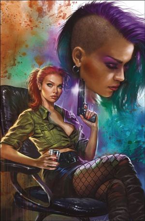 Heat Seeker: Exposed issue 1.00-G Lucio Parrillo Foil Virgin Cover