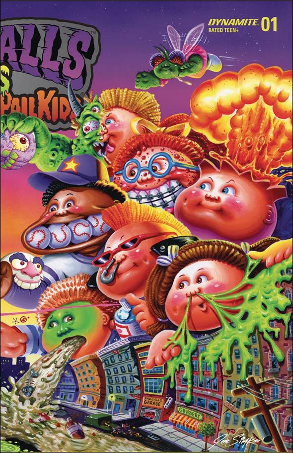 Madballs vs Garbage Pail Kids issue 1-F Joe Simko 1:10 Wraparound Cover