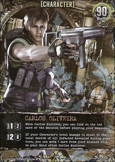 Resident Evil: Alliance (Base Set) card CH-011 Carlos Oliveira