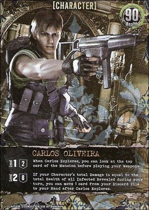 Resident Evil: Alliance (Base Set) card CH-011 Carlos Oliveira