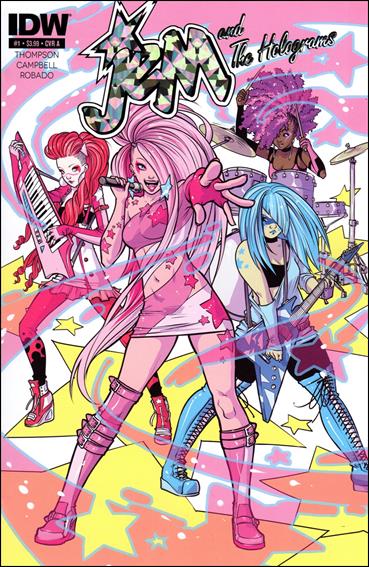 Jem and the Holograms issue 1 Sophie Campbell Cover