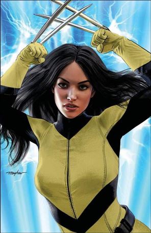 X-Men (2021) issue 1-SL Mike Mayhew Virgin Unmasked Cover