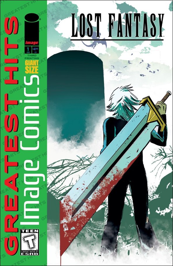 Lost Fantasy issue 1-H Alex Diotto Homage Cover (Third Printing)