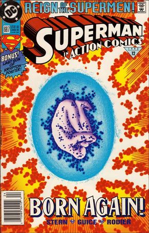 Action Comics (1938) issue 687-B Standard Cover