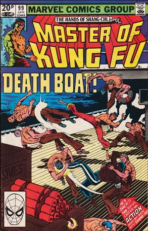 Master of Kung Fu (1974) issue 99-B UK Price Cover