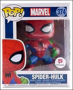 POP! Marvel figure 374 Spider-Hulk (Walgreens Exclusive)