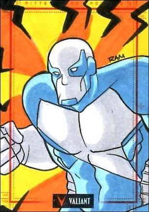 2013 Valiant Comics Preview Trading Card Set (Sketch Card Subset) card RAM-09