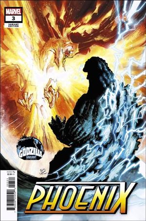 Phoenix (2024) issue 3-C Rickie Yagawa Godzilla Cover