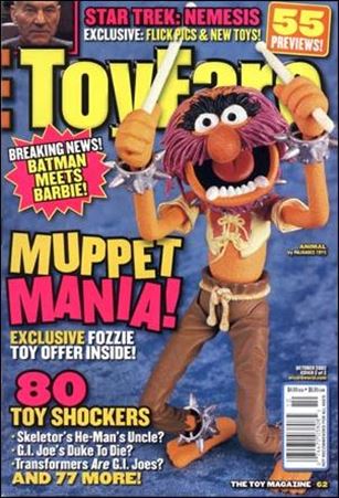 Toyfare: The Toy Magazine issue 62-B Animal Cover