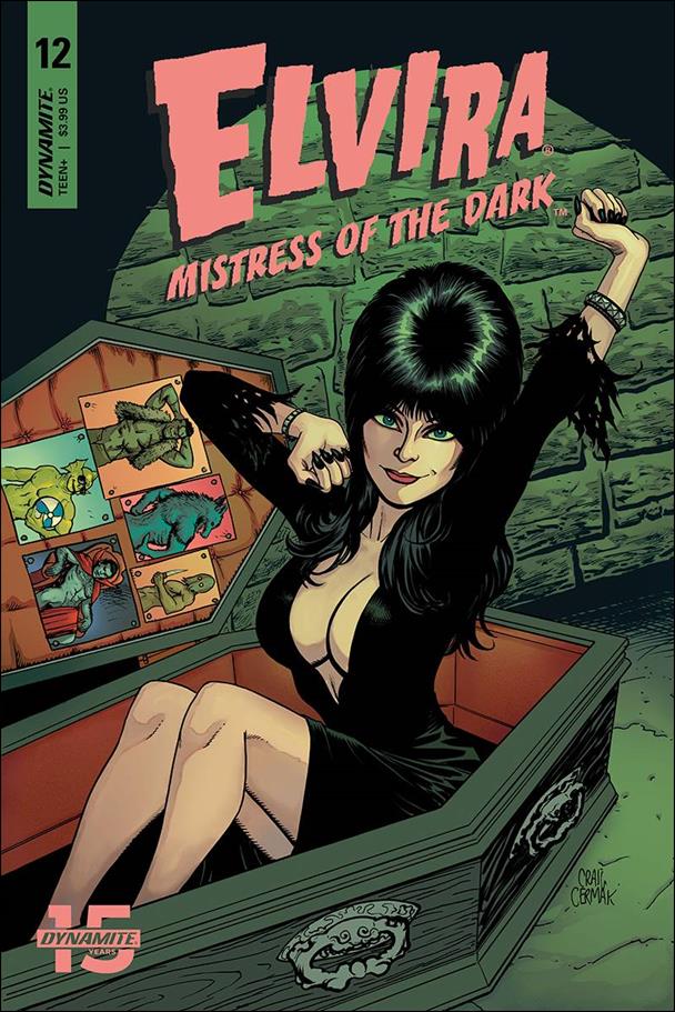 Elvira, Mistress of the Dark (2018) issue 12-B Craig Cermak Cover