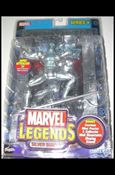 Marvel Legends (Series 5) figure 8-B Silver Surfer (Single Pack w/ Silver Foil Poster)