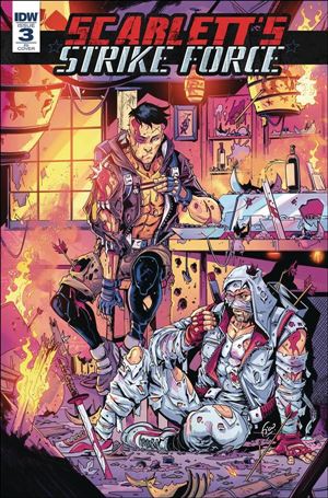 Scarlett's Strike Force issue 3-C Fico Ossio 1:10 Cover