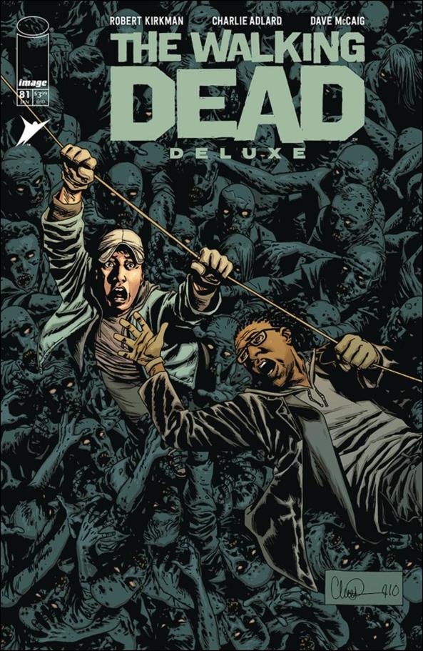 Walking Dead Deluxe issue 81-B Charlie Adlard Cover 