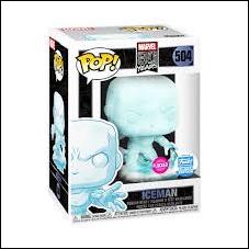 POP! Marvel figure 504-B Iceman (Flocked)