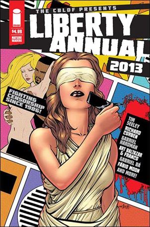CBLDF Presents Liberty Annual issue 2013 David Marquez Cover