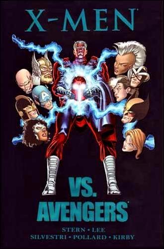 X-Men vs the Avengers issue nn Mass Market Dust Jacket