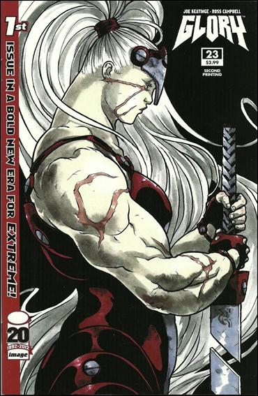 Glory (1995) issue 23-C 2nd Printing