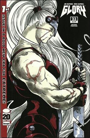 Glory (1995) issue 23-C 2nd Printing