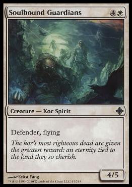 Magic the Gathering: Rise of the Eldrazi (Base Set) card 45 Soulbound Guardians