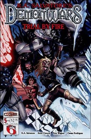 R.A. Salvatore's DemonWars: Trial by Fire Cover Image 2