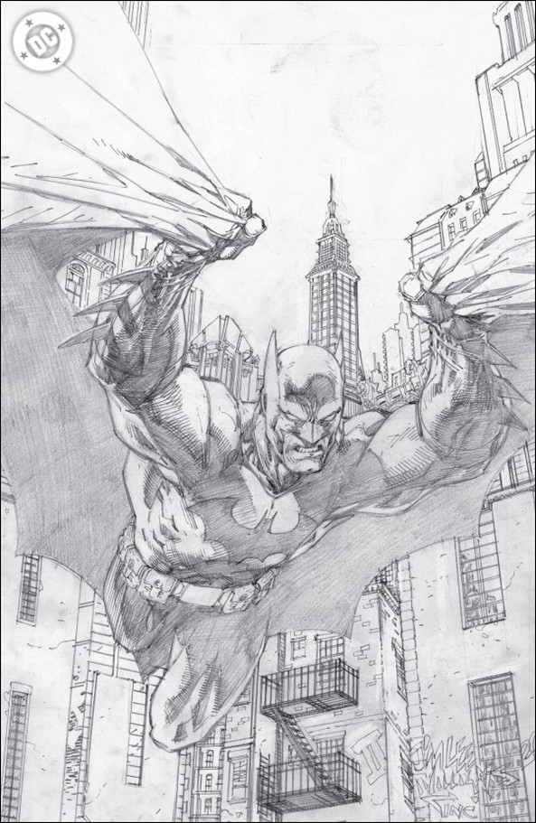 Batman (2016) issue 158-O Jim Lee Sketch Virgin 1:250 Cover