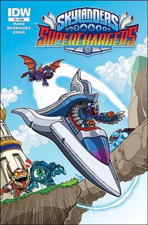 Skylanders Superchargers issue 2-B Jack Lawrence Subscription Cover