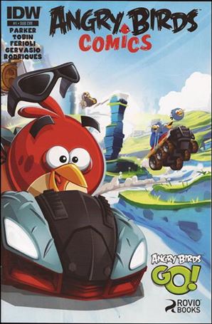 Angry Birds Comics (2014) issue 1-B Wraparound Subscription Cover