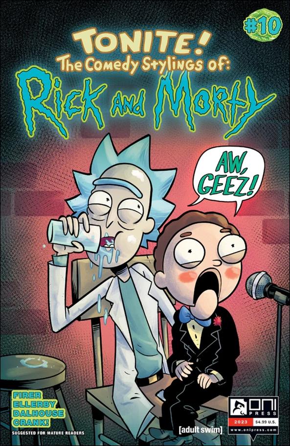 Rick and Morty (2023) issue 10-B Fred C. Stressing Cover