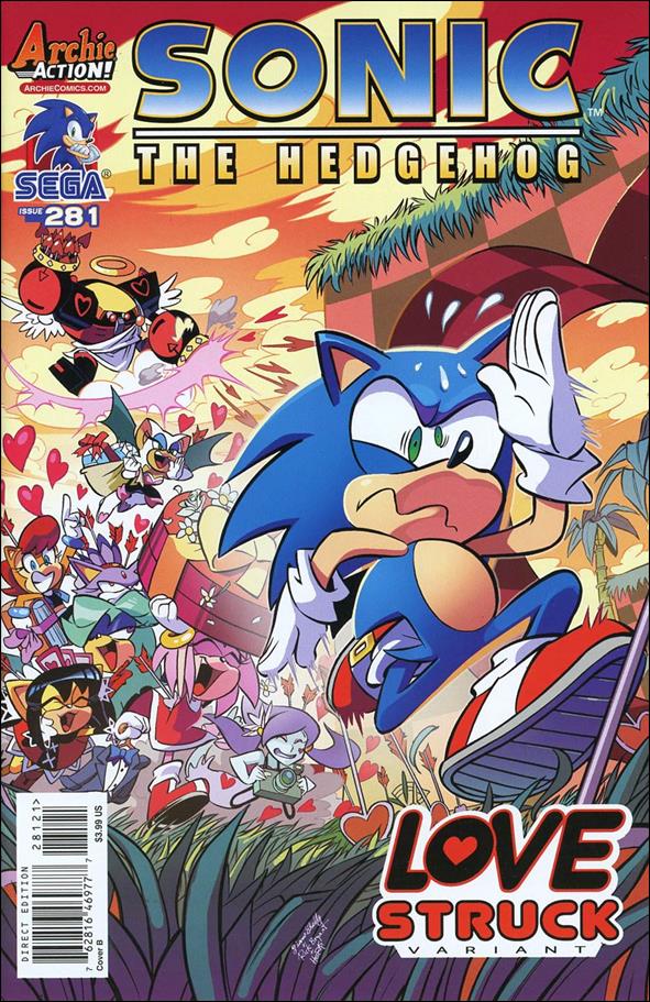 Sonic the Hedgehog (1993) issue 281-B Diana Skelly Cover