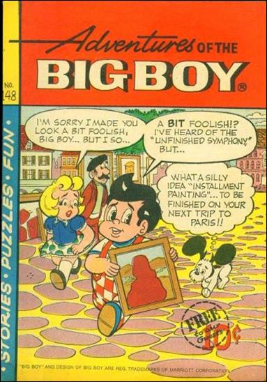 Adventures of the Big Boy issue 148-B West Coast Cover