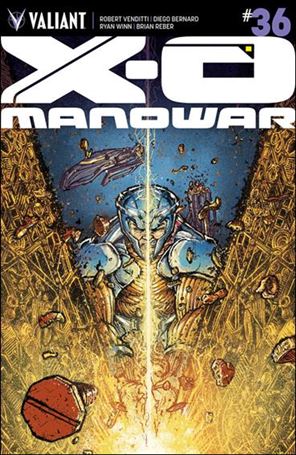 X-O Manowar (2012)  issue 36-D Ryan Lee Cover