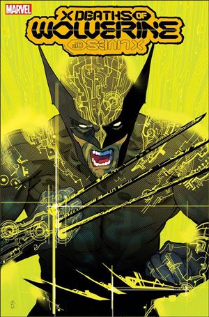 X Deaths of Wolverine issue 3-D Christian Ward Cover