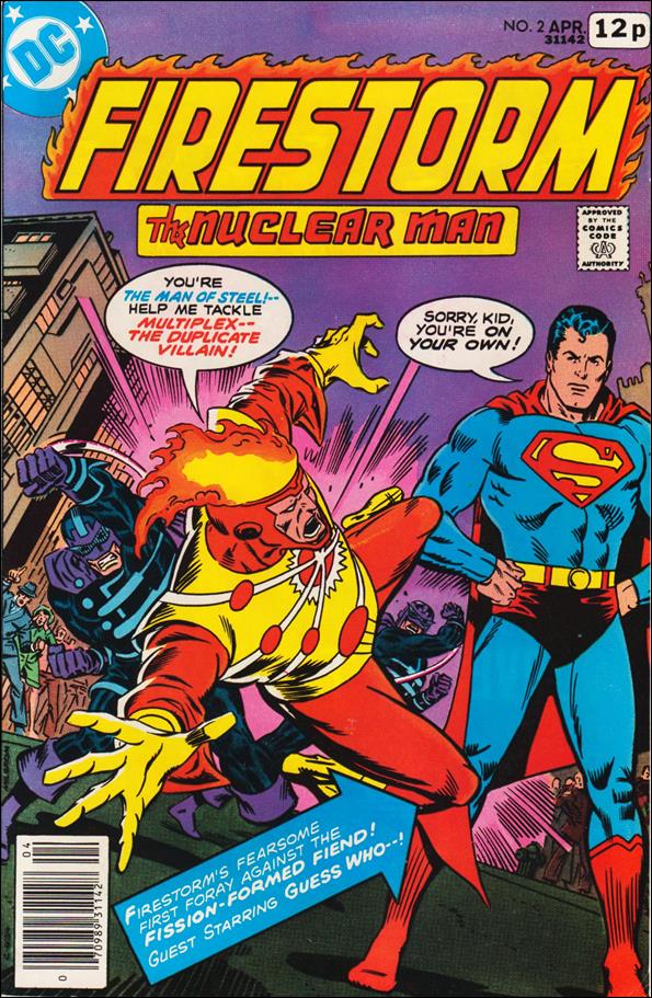 Firestorm (1978) issue 2-B UK Price Cover