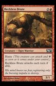 Magic the Gathering: 2013 Core Set (Base Set) card 144 Reckless Brute