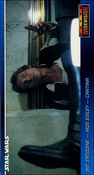 Star Wars Widevision (Promo) card K-04 Int. Tatooine - Mos Eisley - Cantina