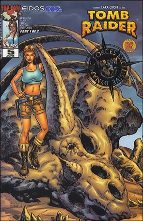 Tomb Raider: The Series issue 5-C DF Gold Foil Cover