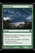 Magic the Gathering: Duel Decks: Garruk vs. Liliana (Base Set) card 25 Windstorm