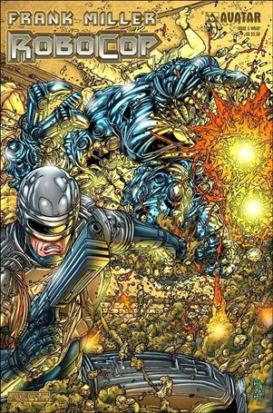 Frank Miller's Robocop issue 5-B Wraparound Cover