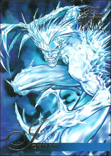 Marvel Annual Flair '95 (Base Set) card 6 Iceman