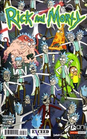Rick and Morty (2015) issue 12-C Richard Van As Exceed Exclusive Cover