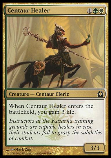 Magic the Gathering: Return to Ravnica (Base Set) card 148 Centaur Healer