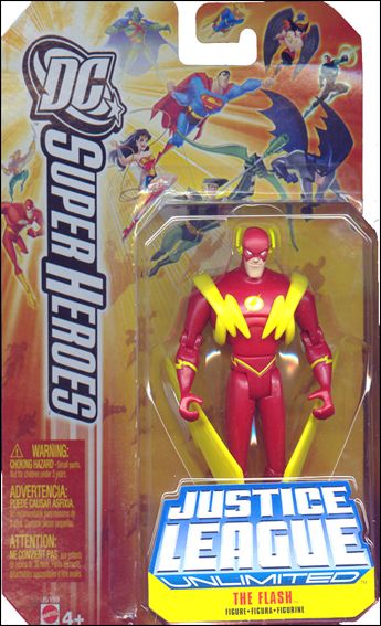 DC Super Heroes Justice League Unlimited (Animated) 5" Action Figures figure 12 Flash