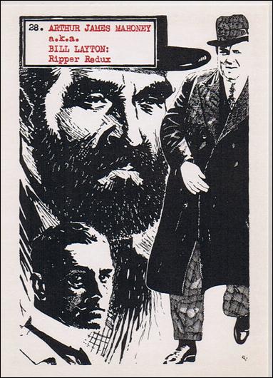 Bloody Visions (Base Set) card 28 Arthur James Mahoney a.k.a. Bill Latton: Ripper Re