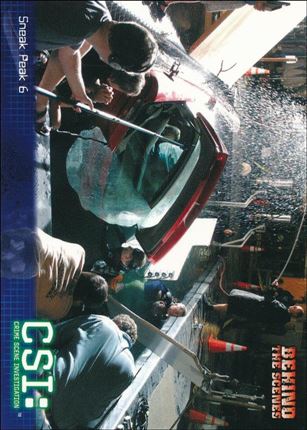 CSI: Crime Scene Investigation - Series Two (Base Set) card 96 Sneak Peak 6