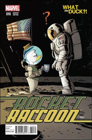 Rocket Raccoon (2014) issue 10-B Rob Guillory What the Duck?! Cover