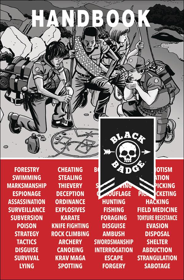 Black Badge issue 5-C David Lapham Cover